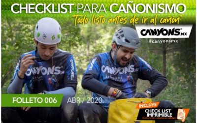 CHECKLIST PARA CAÑONISMO